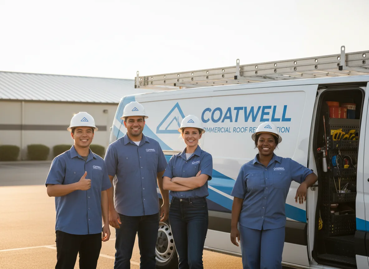 Commercial roof coating company in Goldthwaite, TX